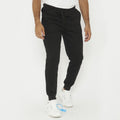 Pantaloni sportivi felpati con tasche Sofia - Nero - M