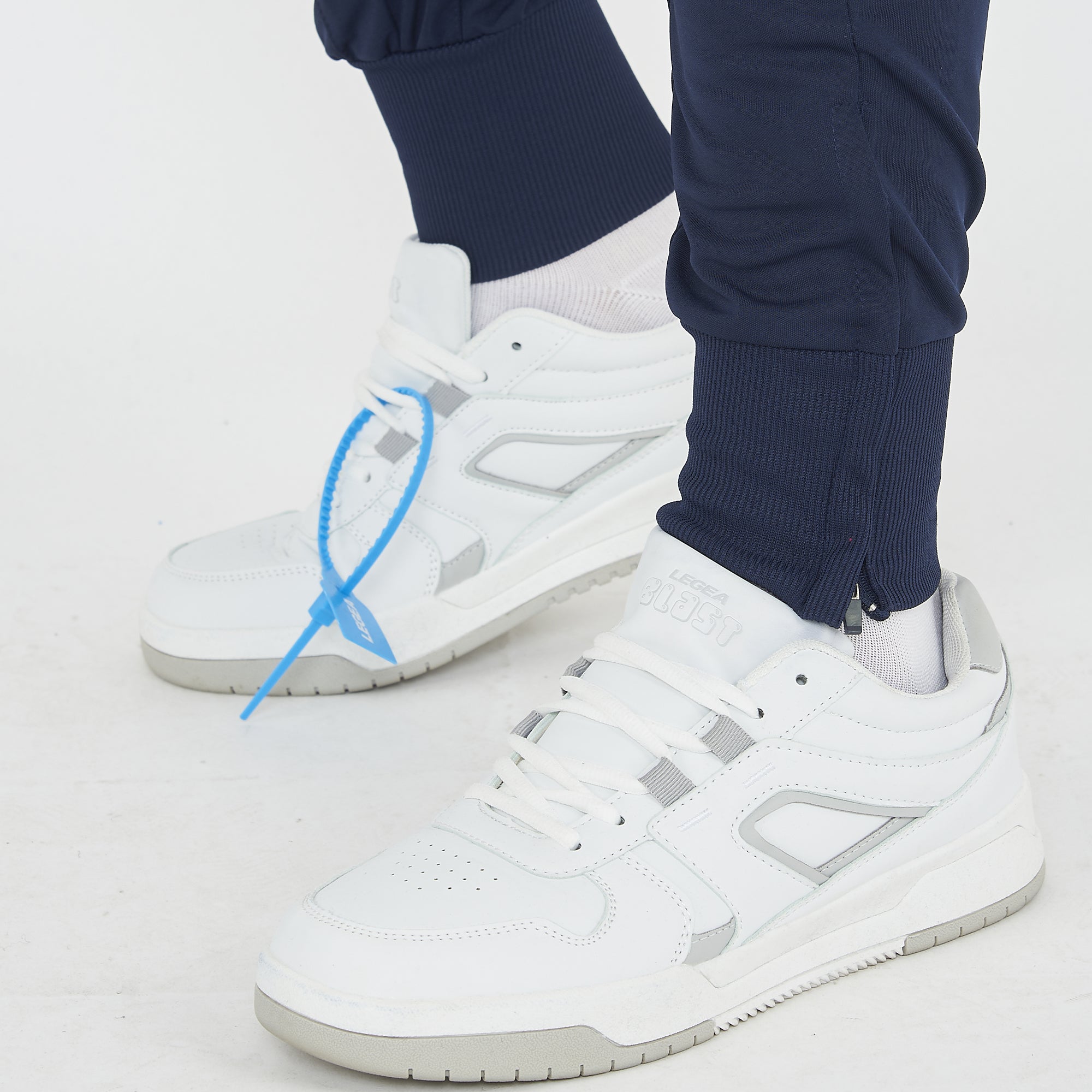 Pantalones de poliéster con bolsillos y cordones Osaka
