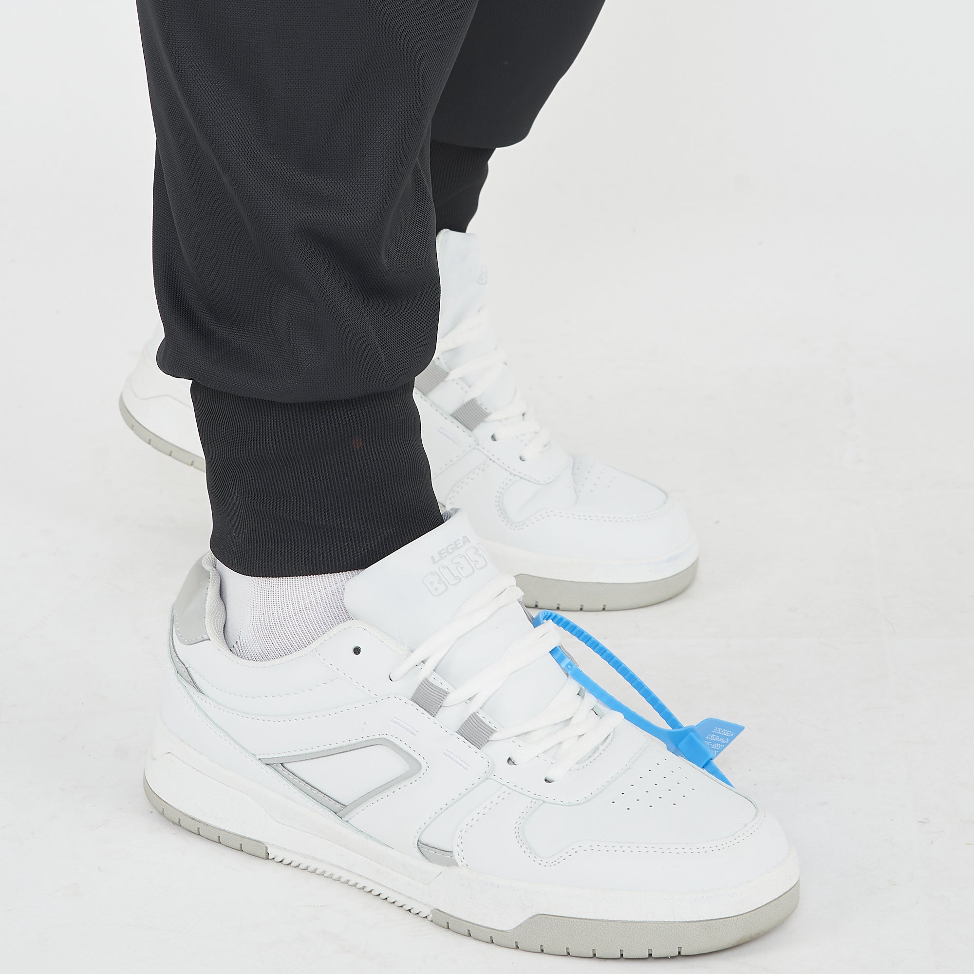 Pantaloni in poliestere con tasche e lacci Osaka