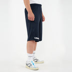 Bermuda outdoor en polyester avec poches fonctionnelles bleues