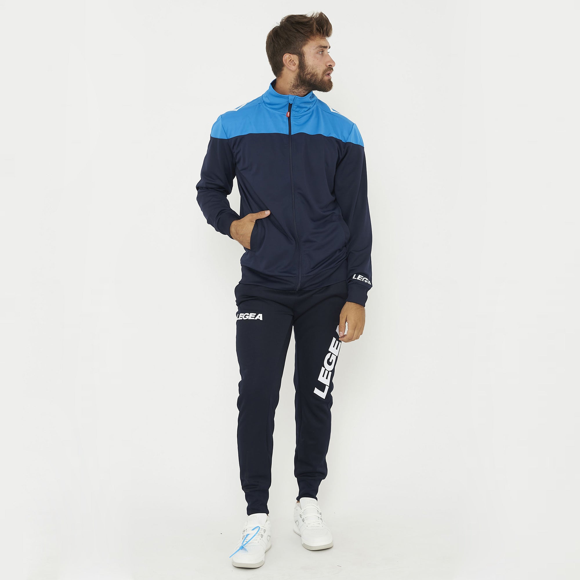 Pantaloni da running Tokyo con tasche e zip caviglia