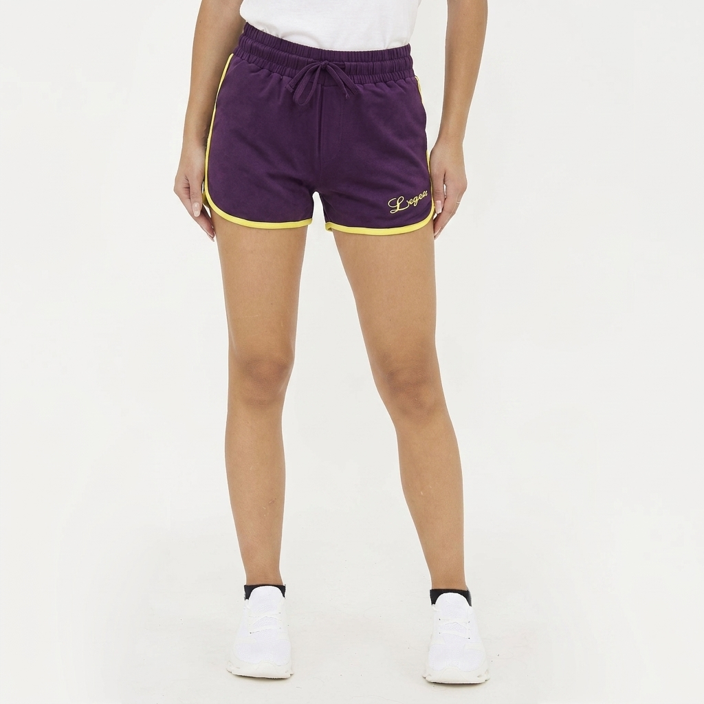 Shorts sportivi da donna in jersey Lineri