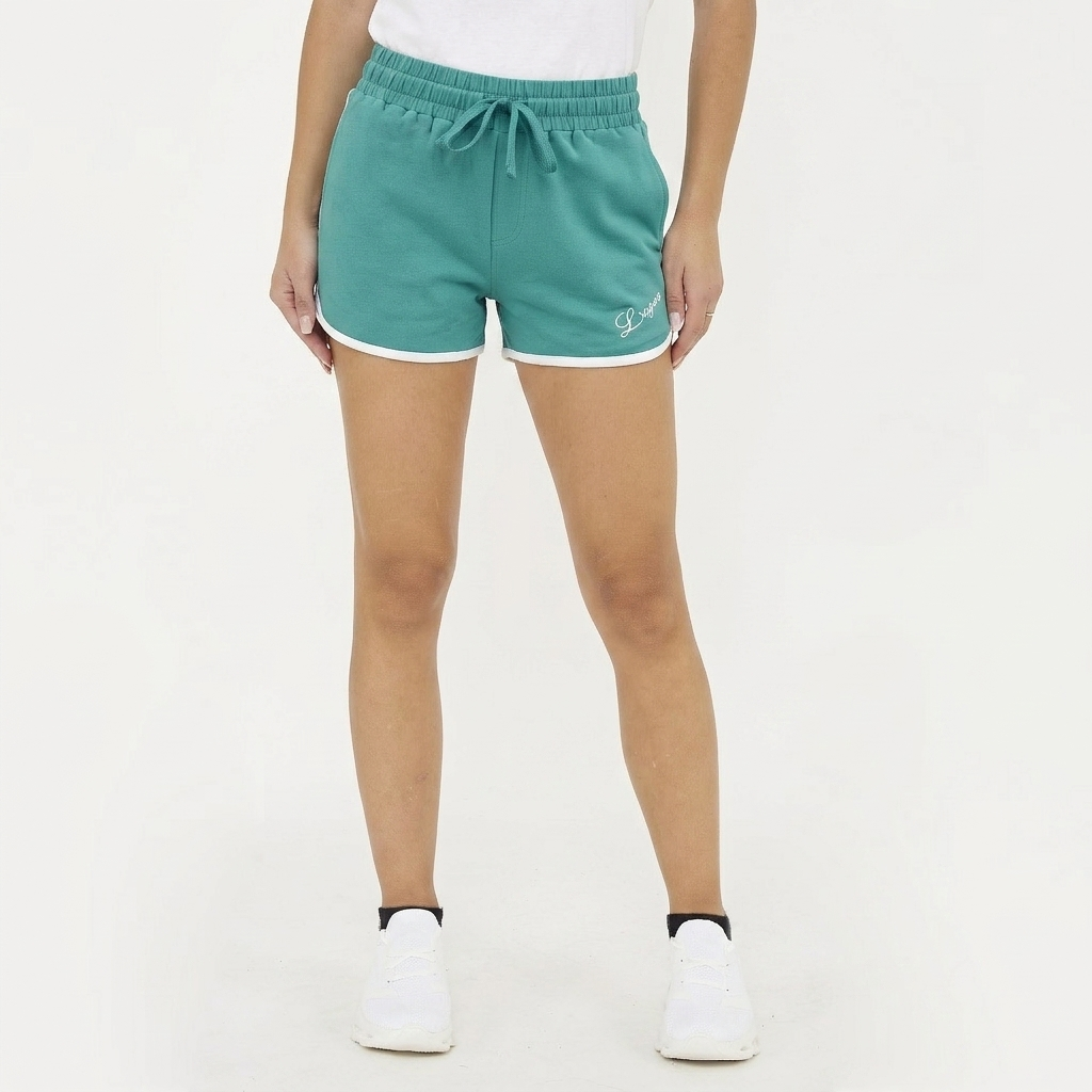 Shorts sportivi da donna in jersey Lineri