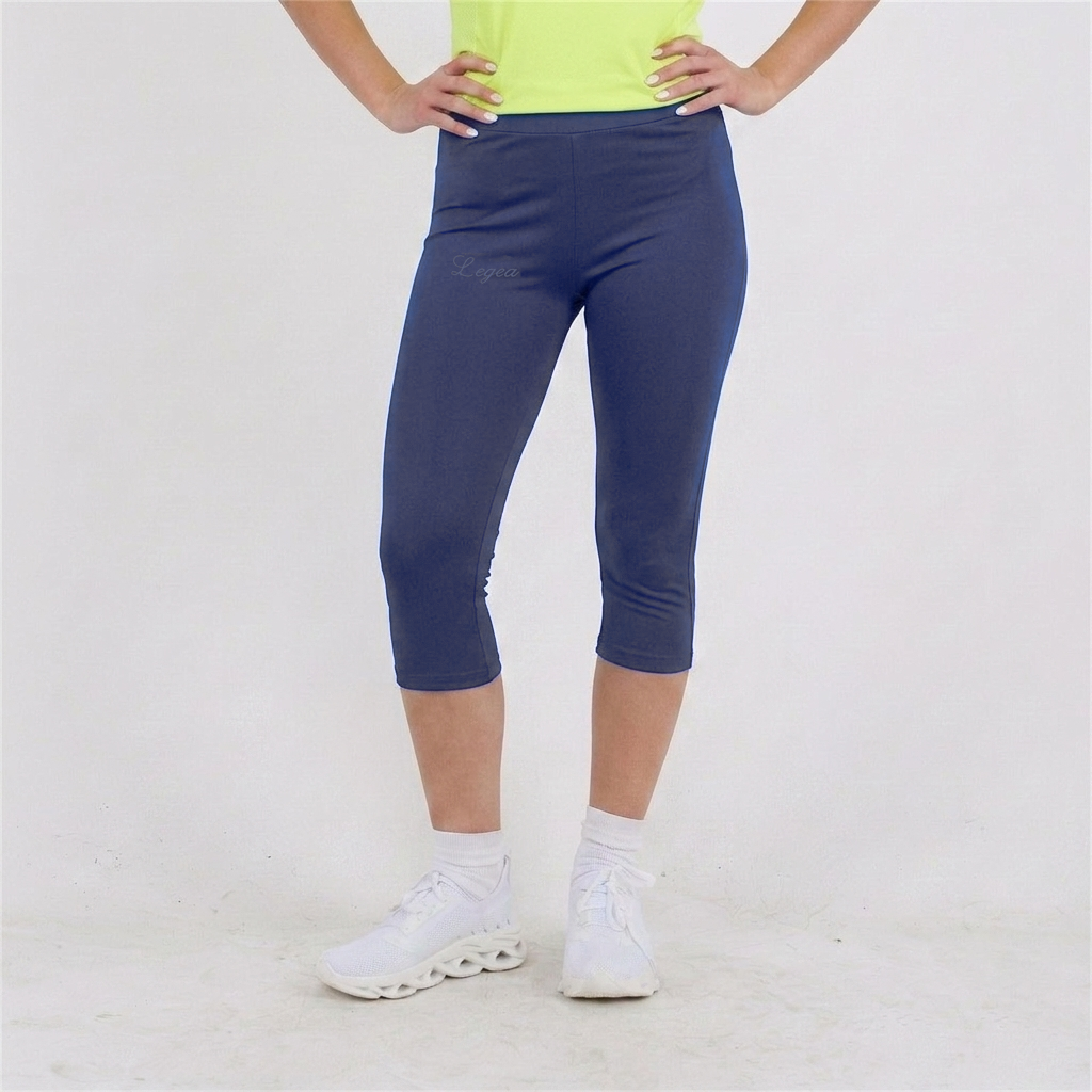 Pinocchietto in jersey elasticizzato Veril - Blu - XS