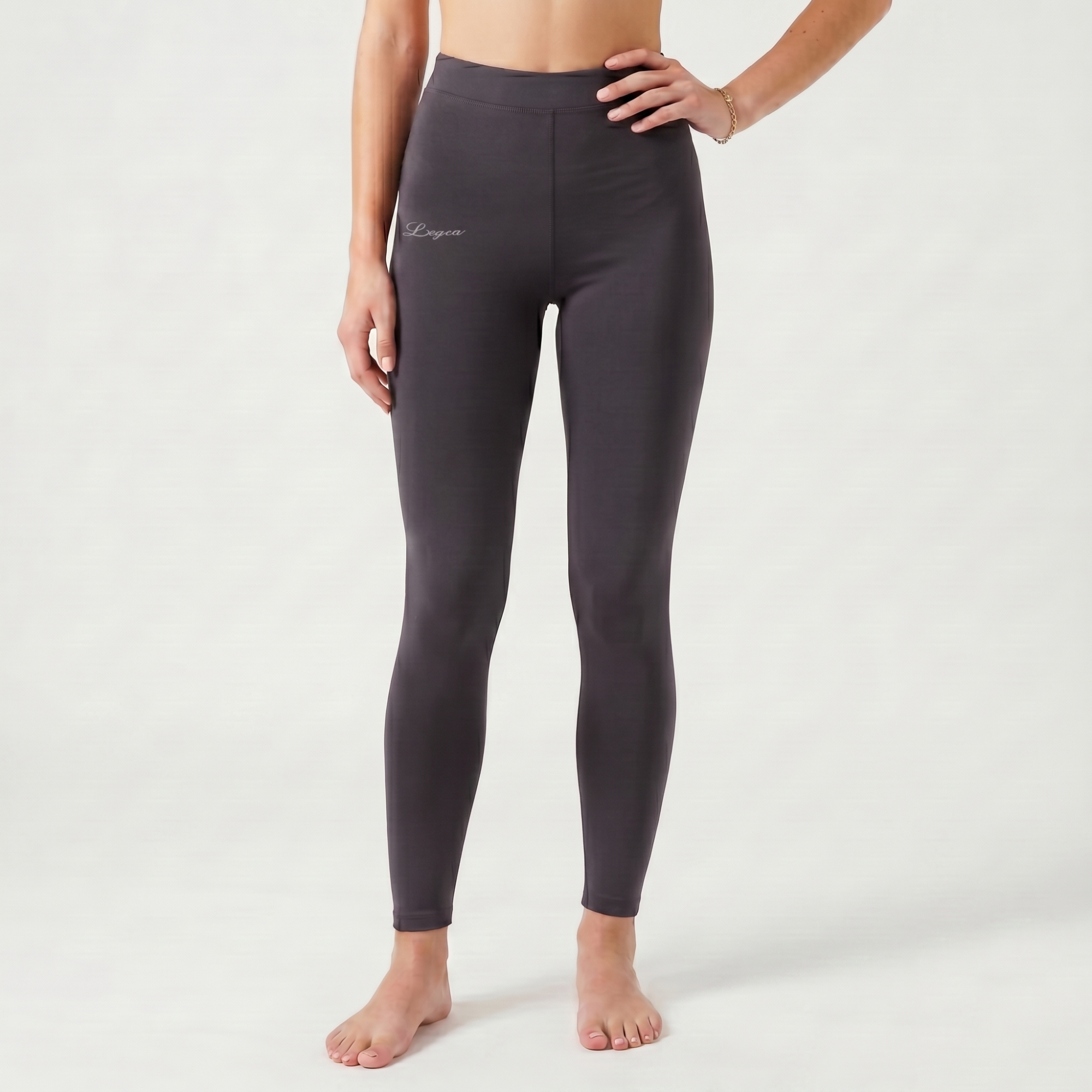 Leggins in cotone elasticizzato per yoga e allenamento Vexen