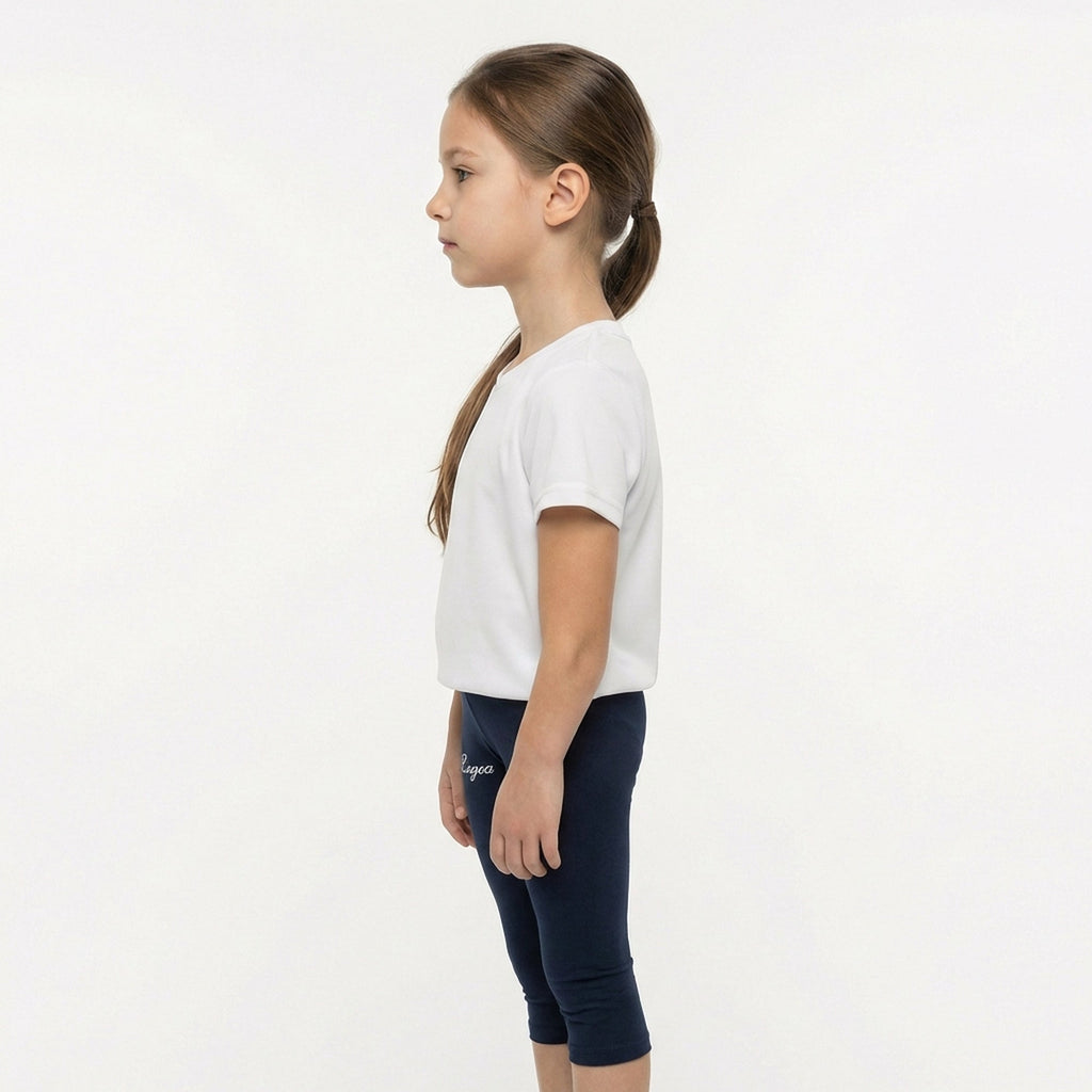 Pinocchietto da training in jersey elasticizzato