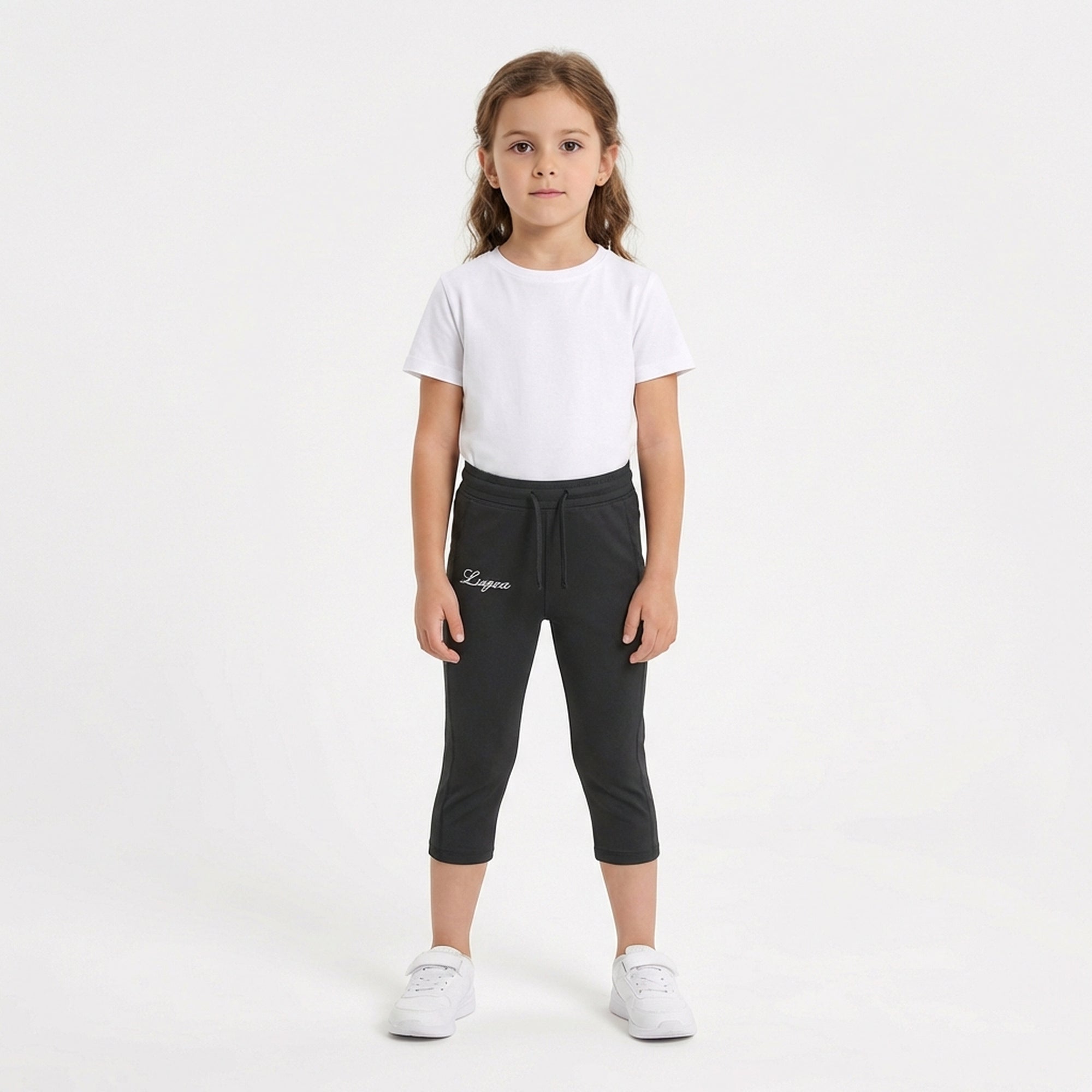 Träningsshorts i jersey elastisk