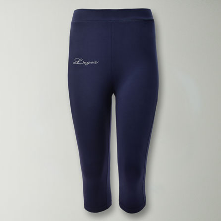 Pinocchietto da training in jersey elasticizzato