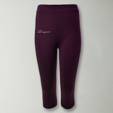 Pinocchietto da training in jersey elasticizzato