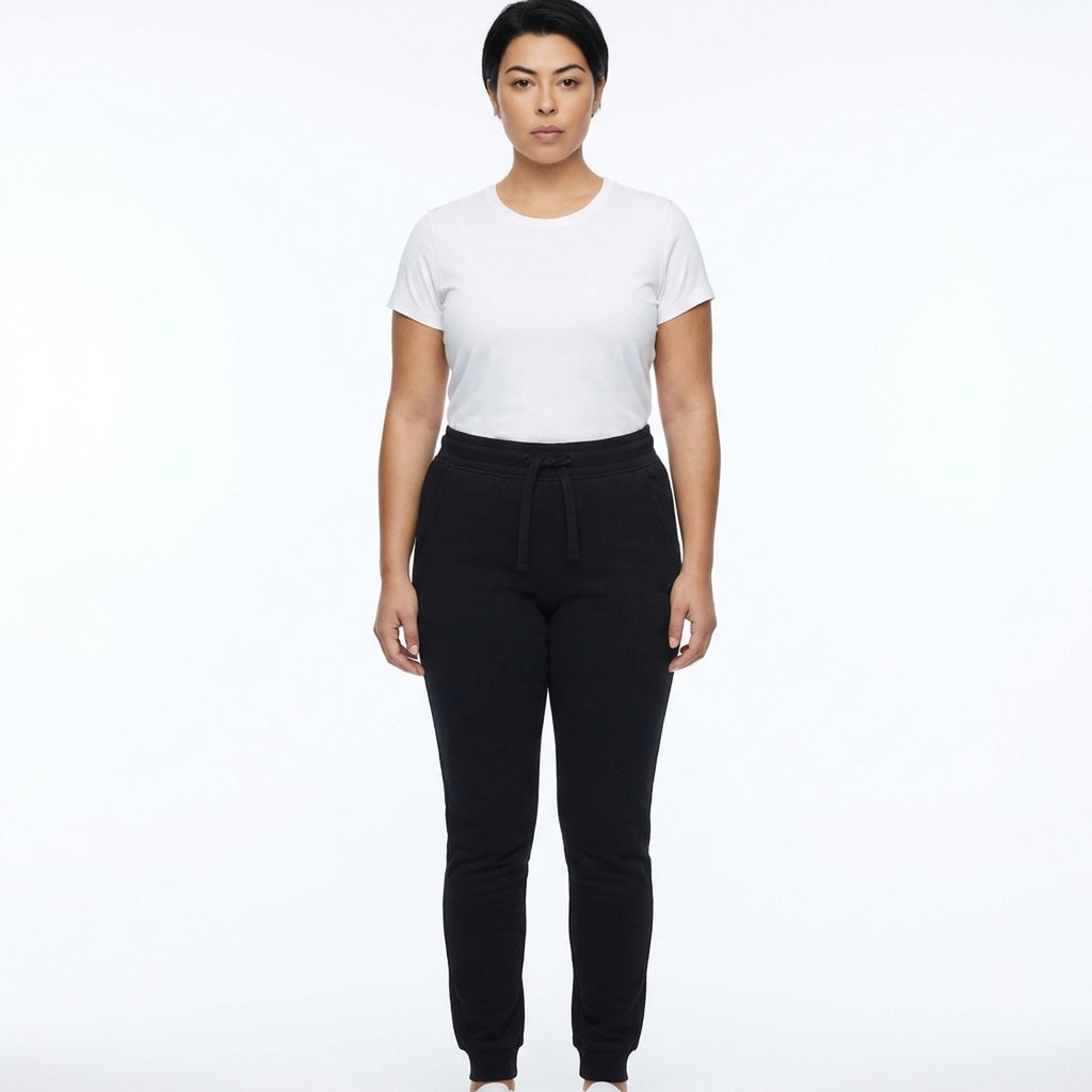 Pantalons de sport en coton Skinny - oversize