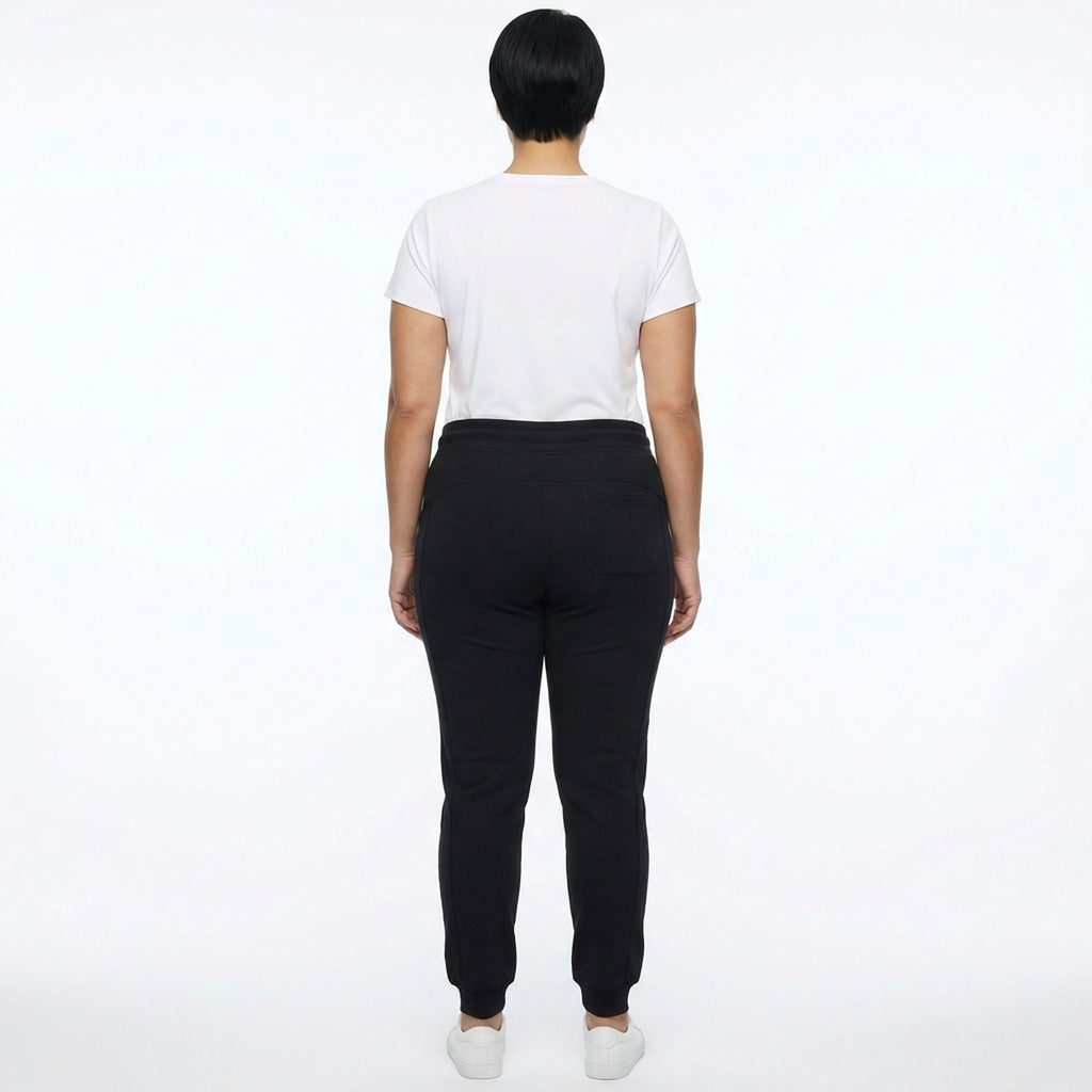 Spodnie sportowe z bawełny Skinny - oversize