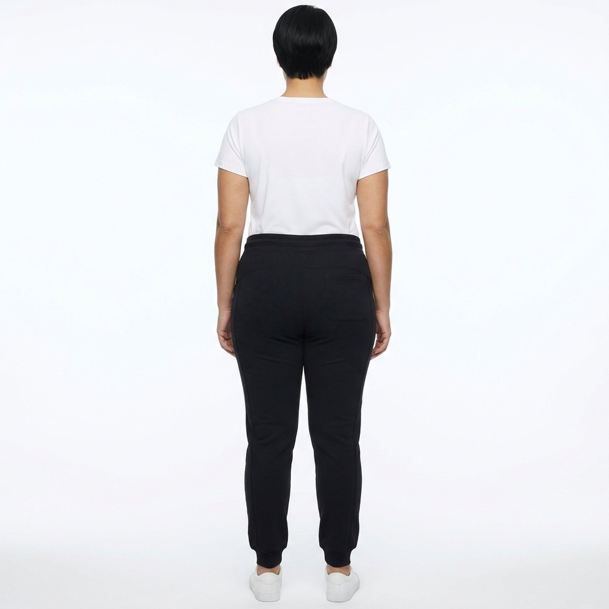 Spodnie sportowe z bawełny Skinny - oversize