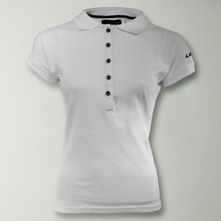 Polo da tempo libero in cotone elasticizzato