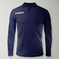 Polo a maniche lunghe Nord Gold - Blu - 3XS - taglie piccole