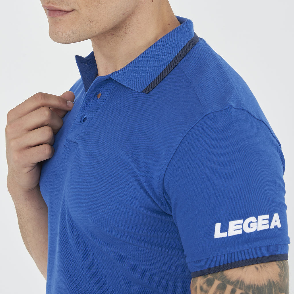 Polo da tennis manica corta in cotone