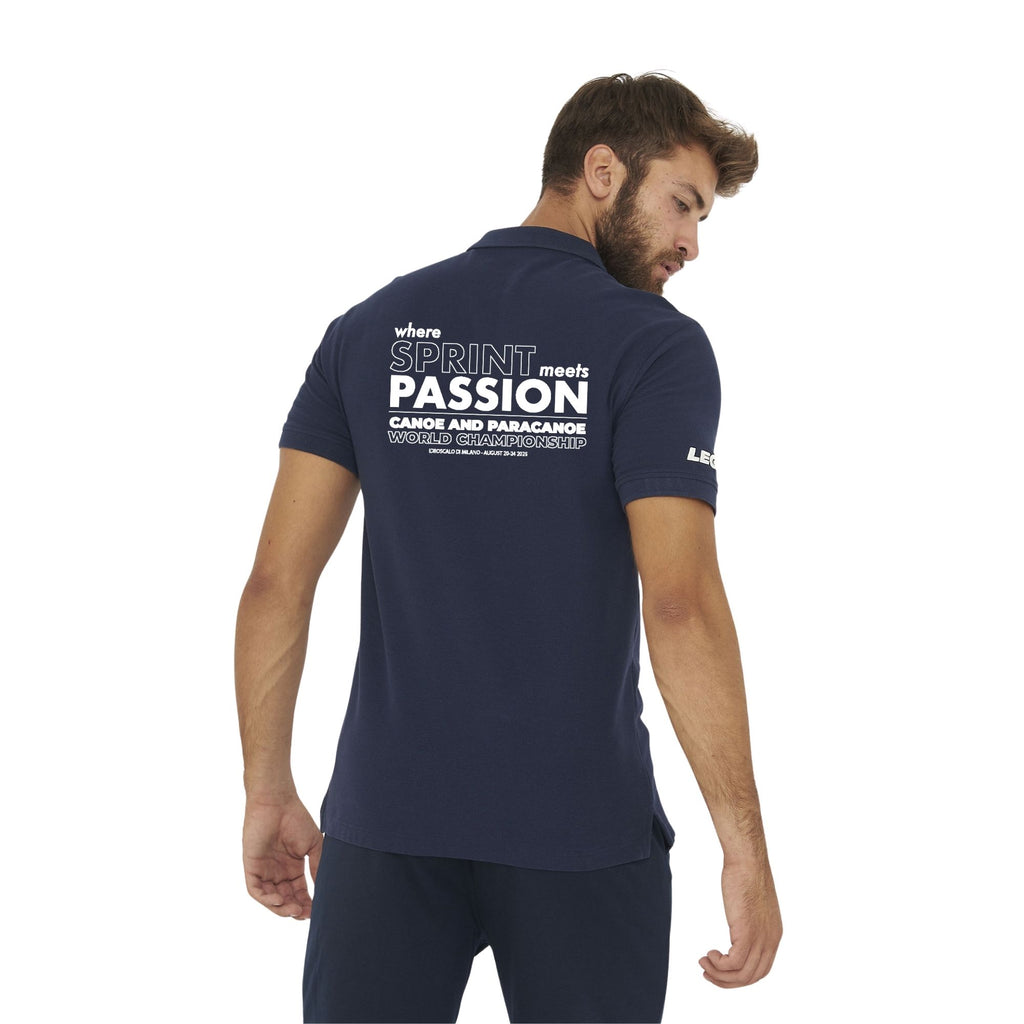 Maglia Polo ICF 2025 V1 - blu