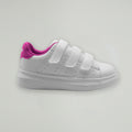 Scarpe con strappi per bambini Ten - Bianco | Fucsia - 31