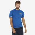 T-Shirt Stampa Stadium azzurra - Giugliano Calcio