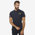 T-Shirt Stampa Stadium blu - Giugliano Calcio