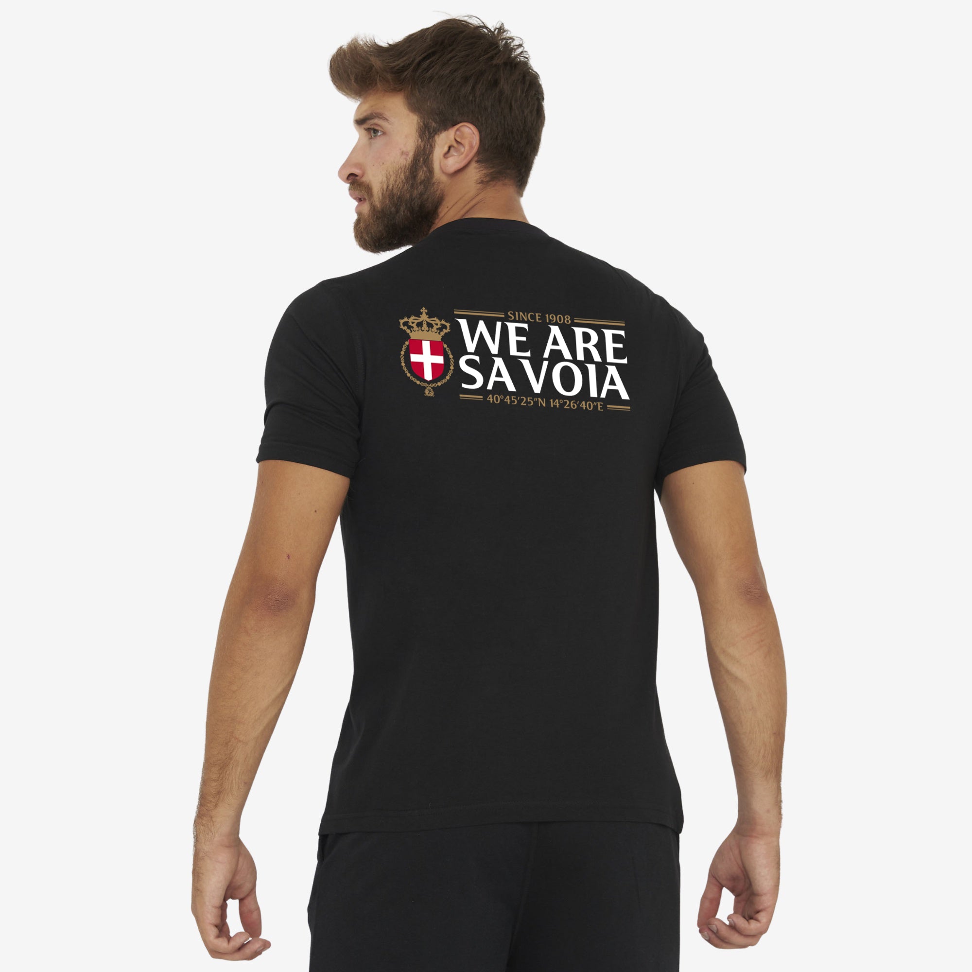 Camiseta negra "Somos Saboya" - Saboya 1908