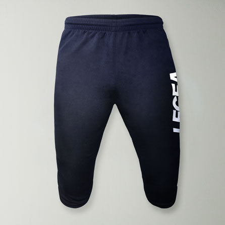 pantaloni 3/4 da running con logo grande