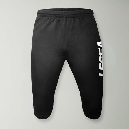 pantaloni 3/4 da running con logo grande