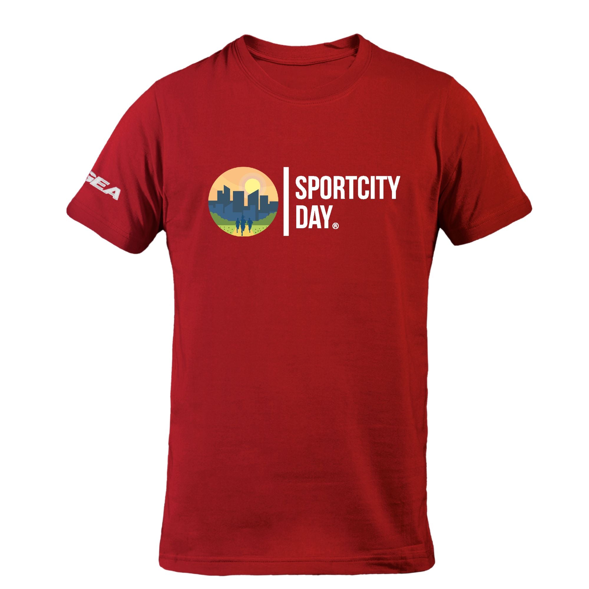 T-Shirt Sport City Day - rossa