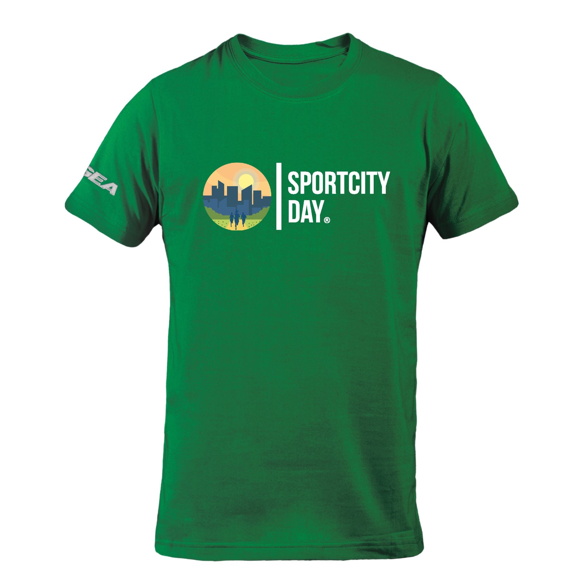 T-Shirt Sport City Day - verde