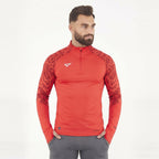 Giacca con mezza zip Bristol | Corallo | 3XS