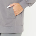 Felpa con cappuccio in cotone F Loosy