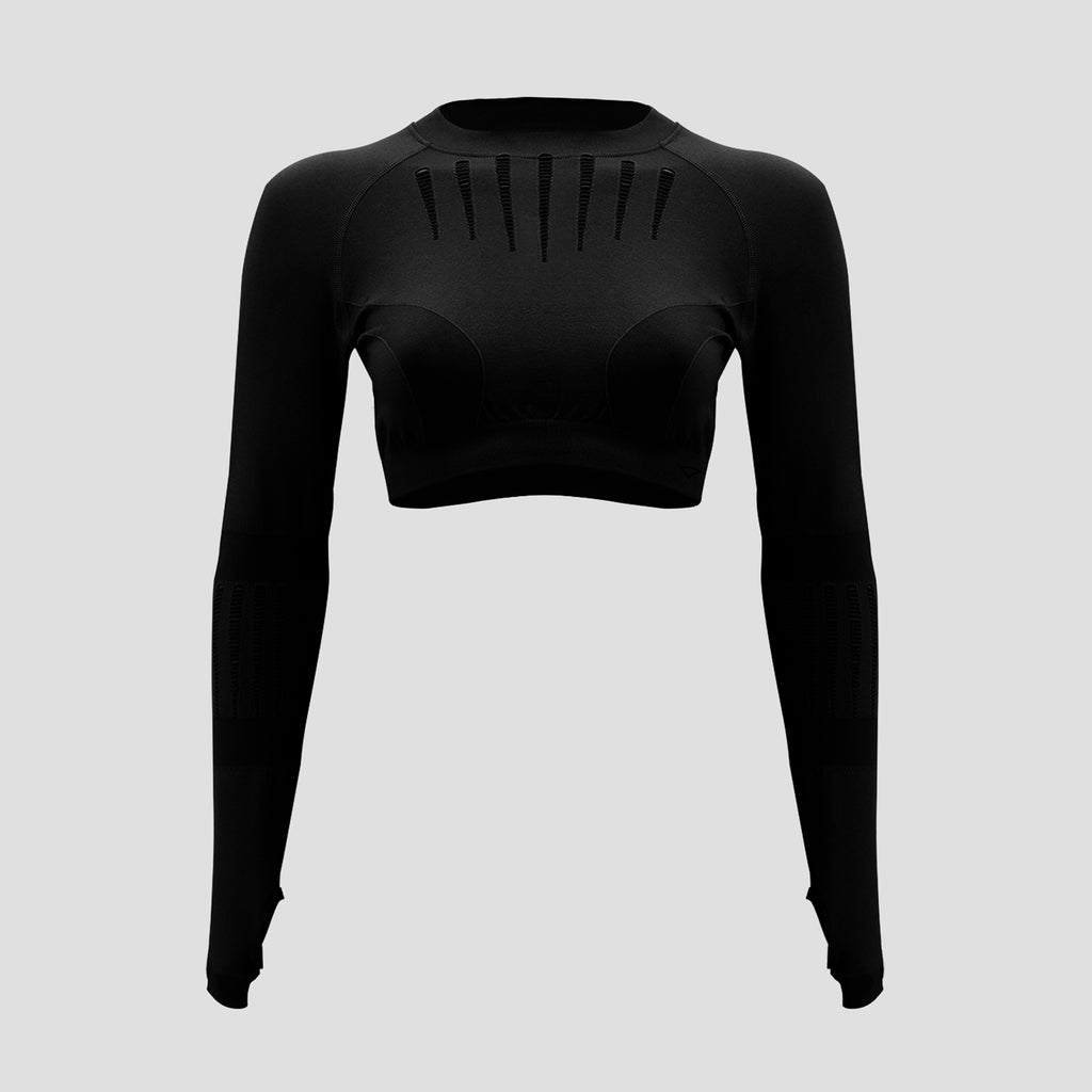 tricou crop de antrenament Rue