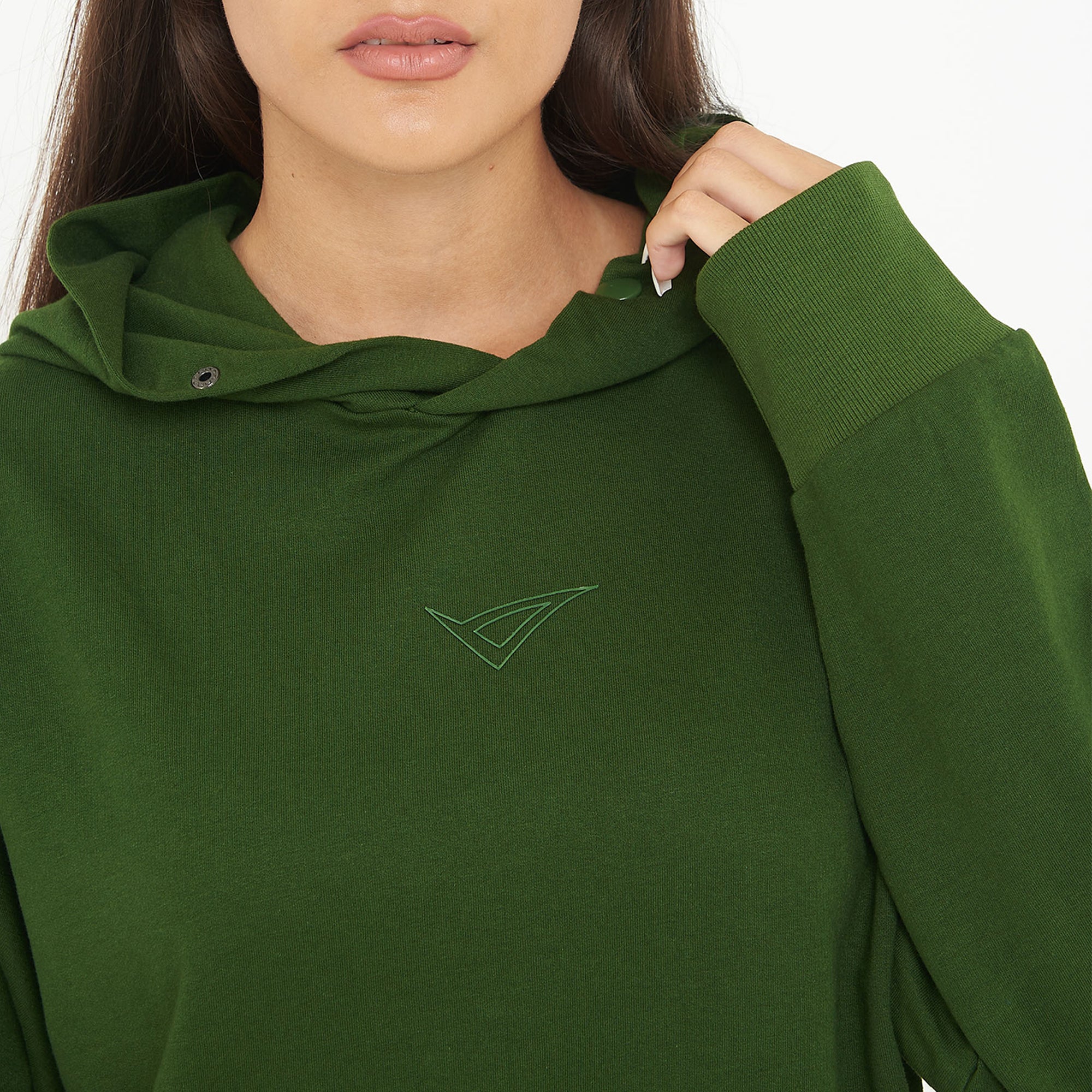 Felpa Unisex in cotone con cappuccio F-Boxy