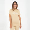 T-shirt in cotone Invincible - Sabbia - M