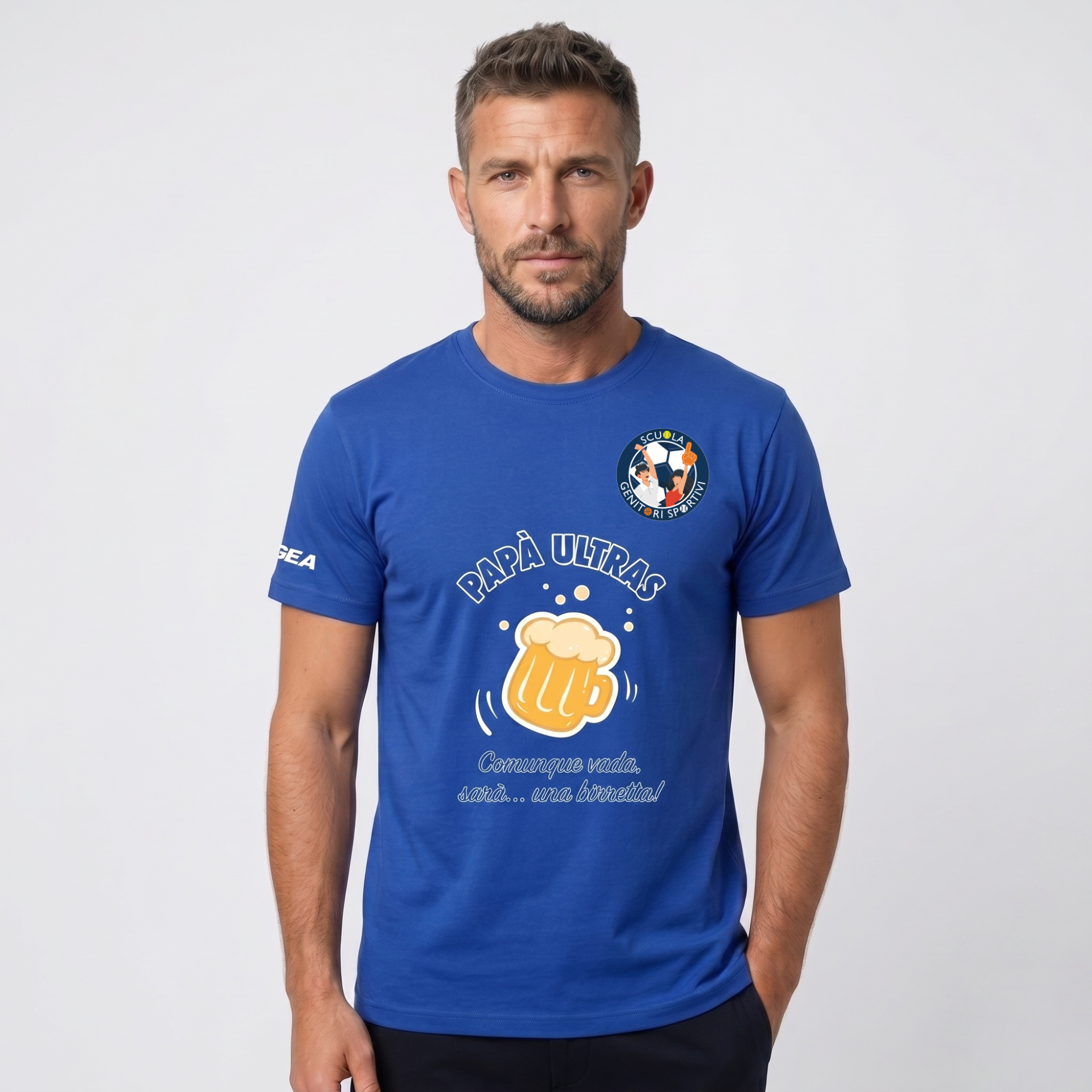 T-shirt Papà Ultras "Birretta" - Super Genitori Sportivi