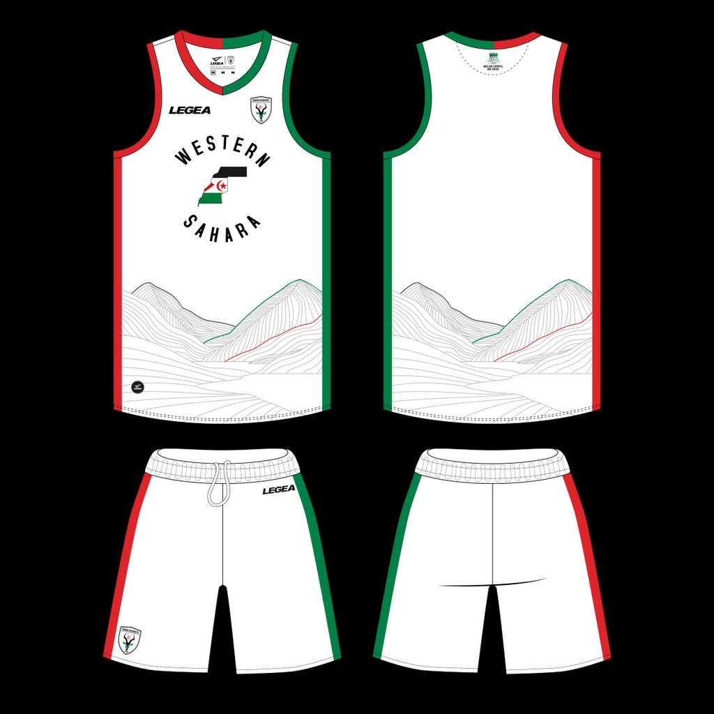 Kit Blanco Baloncesto Saharaui