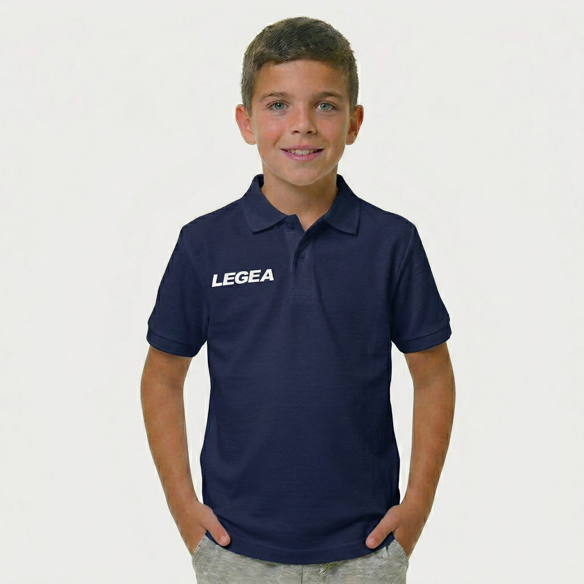 Polo in cotone da bambini a maniche corte Polo Sud Gold - taglie piccole