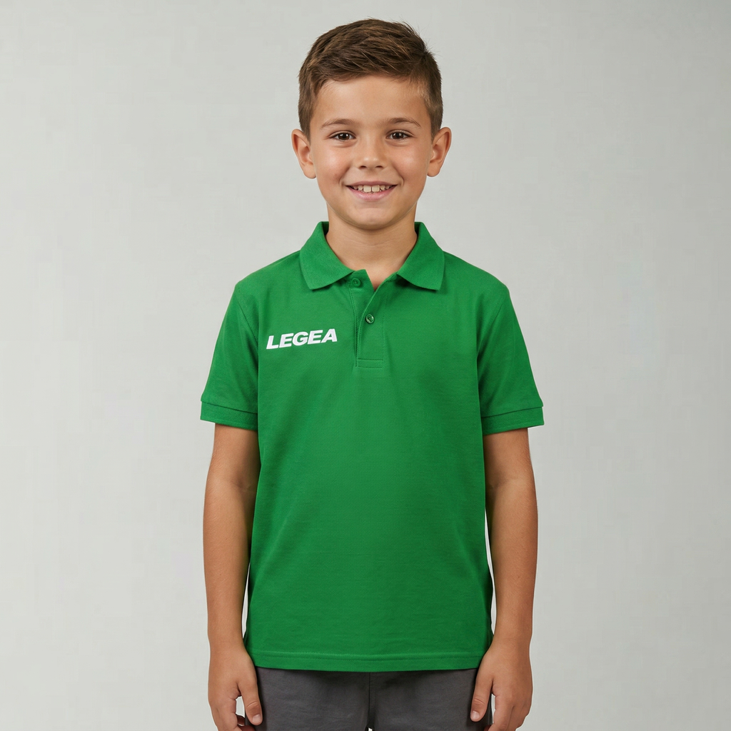 Polo in cotone da bambini a maniche corte Polo Sud Gold - taglie piccole